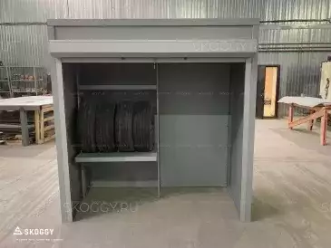 Бокс для хранения шин в Дмитрове
