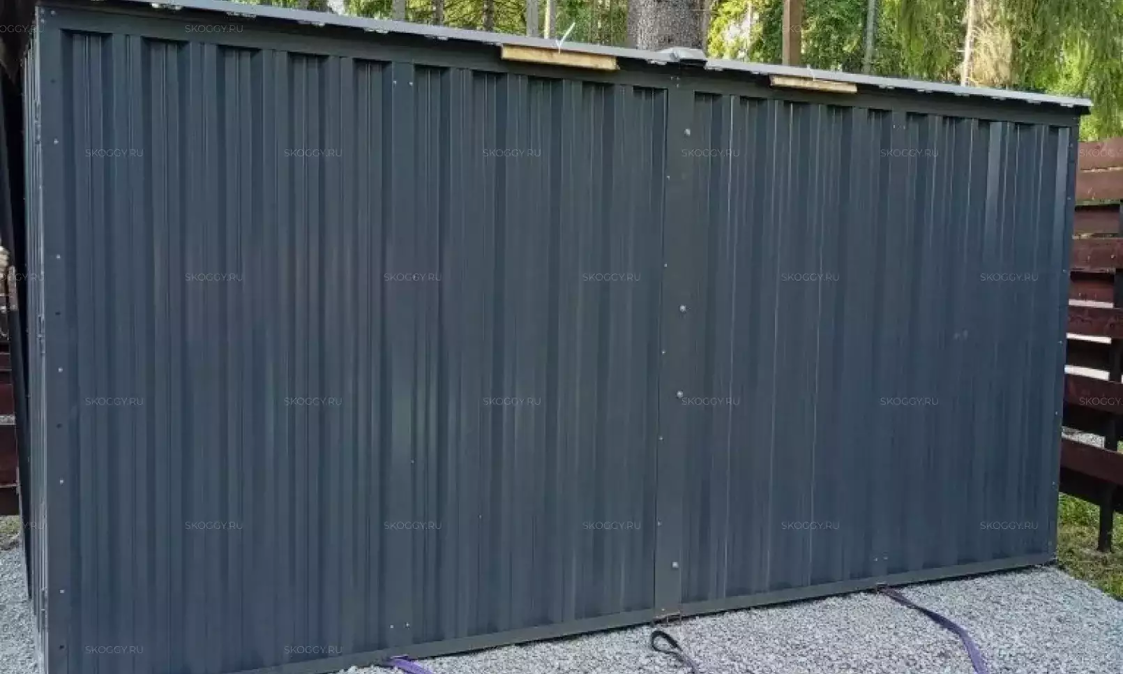 Хозблок в сером цвете SKOGGY